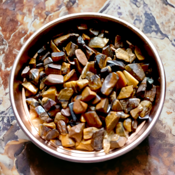 Chips de pierre en Œil de tigre - Lithothérapie