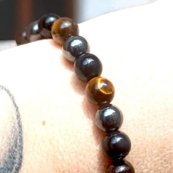 Bracelet triple protection - Bracelet en pierres naturelles 2