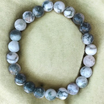 Bracelet en pierre d'Agate Arbre - Lithothérapie 2