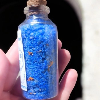 Sel bleu - Sel de sorcière - Sel de vérité - Rituel de lâcher-prise 2