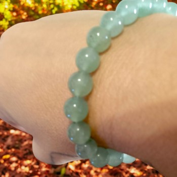 Bracelet en pierre - bracelet en Aventurine-bracelet lithothérapie - Aventurine vertus 2