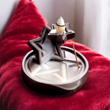 Fontaine à encens - Pentacle | Boutique ésotérique | La Malle Aux Sorcières 2