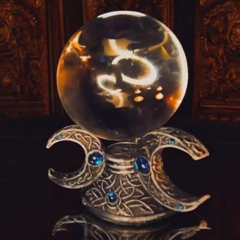 Support de boule de cristal - Triple Lune -Nemesis Now - Cristallomancie 2