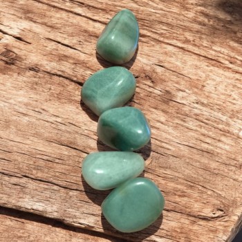 Aventurine - Pierre roulée - Lithothérapie en ligne - Pierre d'abondance