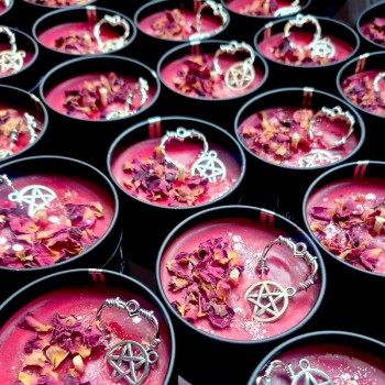 Bougie Gothic Love rituelle – bougie d’intention amour et amour de soi - La Malle aux Sorcières 2