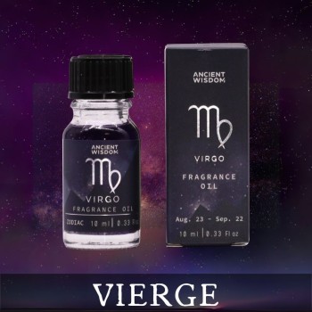 Huile Parfumée Zodiaque - Vierge - Boutique ésotérique en ligne - La Malle Aux Sorcières