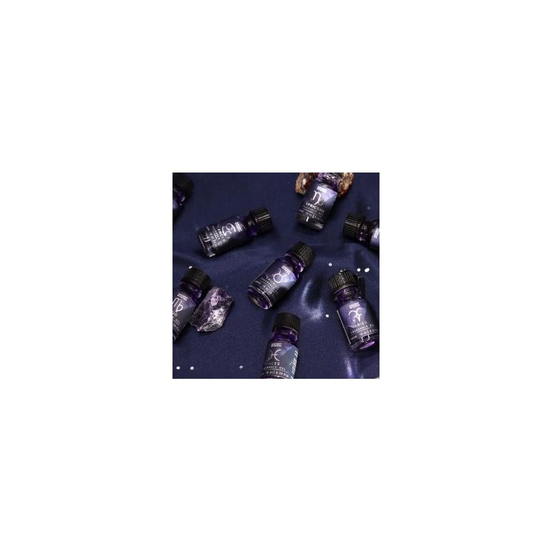 Huiles Parfumée Zodiaque - Boutique ésotérique en ligne - La Malle Aux Sorcières