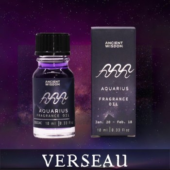 Huile Parfumée Zodiaque - Verseau - Boutique ésotérique en ligne - La Malle Aux Sorcières