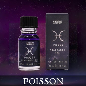 Huile Parfumée Zodiaque - Poisson - Boutique ésotérique en ligne - La Malle Aux Sorcières
