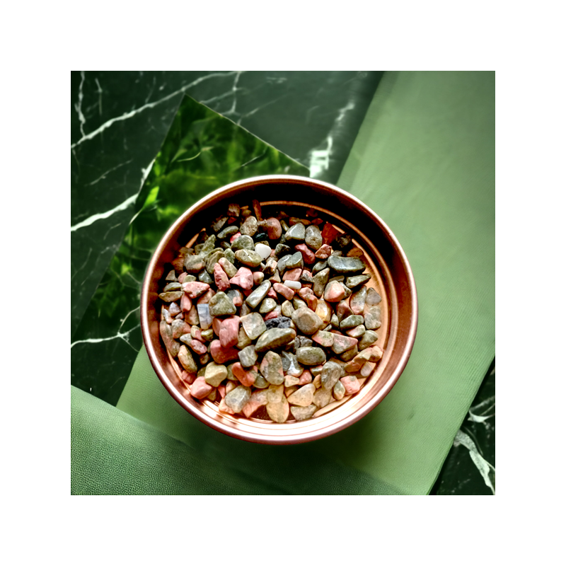 Chips de pierre - Unakite - Lithothérapie