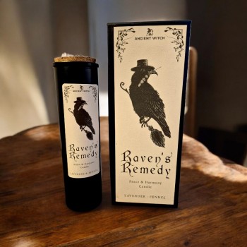 Bougie de rituel de sorcière - Bougie de purification - Bougie ésotérique - Bougie gothique