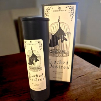 Bougie de rituel de sorcière - Bougie de purification - Bougie ésotérique - Bougie gothique