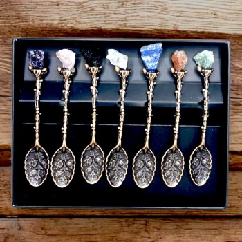 Set de 7 cuillères de Sorcière | Boutique ésotérique | La Malle Aux Sorcières 2