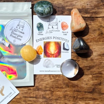 Kit Lithothérapie - Energies positives - pierres énergie positive - Lithothérapie en ligne 2