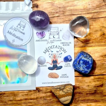 Kit lithothérapie - Pierres de Méditation - Lithothérapie en ligne 2