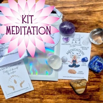 Kit lithothérapie - Pierres de Méditation - Lithothérapie en ligne