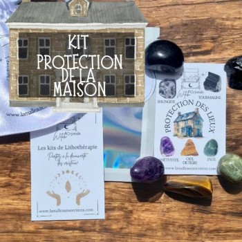 Kit Lithothérapie - Pierre protection des lieux - Pierres contres les ondes - Lithothérapie en ligne