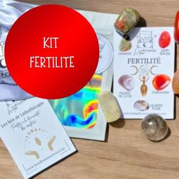 Kit Lithothérapie - Pierres de fertilité - Lithothérapie conception, - Lithothérapie en ligne