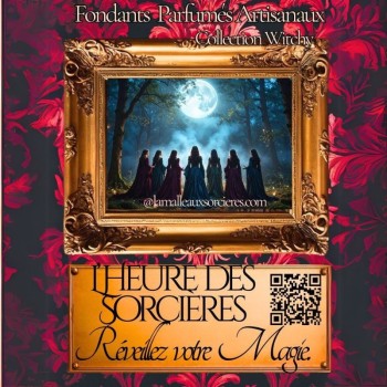 Fondants parfumés - L'heure des Sorcières - Fondants de sorcières - Fondants ésotériques