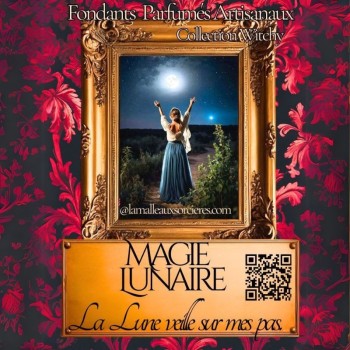Fondants parfumés Magie Lunaire - Fondants parfumés de rituel -Fondants parfumés de sorcière
