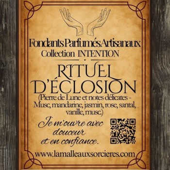 Fondants d'intention Rituel d'éclosion - Fondants de sorcière - Fondants de rituels