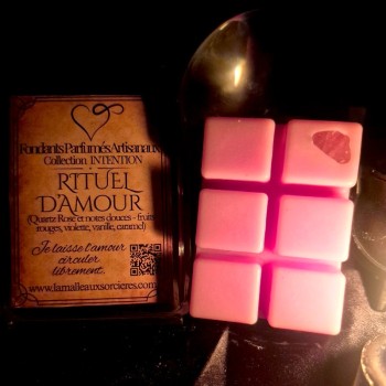 Fondants parfumés Amour- Fondants parfumés de rituel - Fondants parfumés de sorcière 2