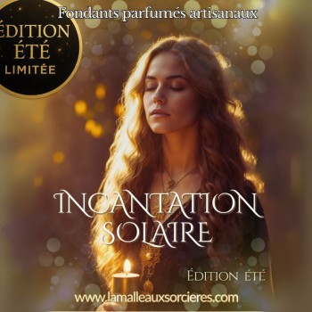 Fondants parfumés Incantation Solaire | Boutique ésotérique – La Malle Aux Sorcières