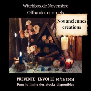Box de sorcière -witchbox - Sorcière moderne - rituel - sorcellerie