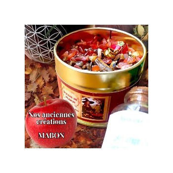 Bougie sabbat de Mabon - bougie parfumée - bougie esoterique 2