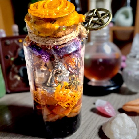 Bouteille de sortilège et de magie