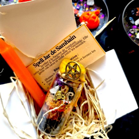 Rituel de Samhain - Bouteille de sorts - Fiole