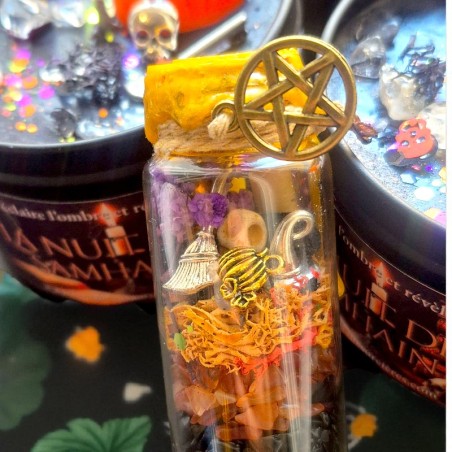 Spell-Jar ésotérique - décoration automne