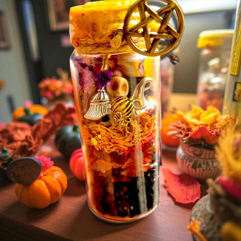 Rituel de la nuit de Samhain - création artisanale ésotérique