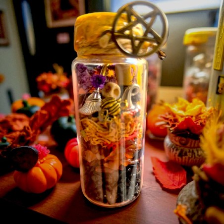 spell-jar gothique - objets de sorcière
