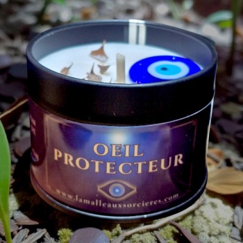 Bougie de rituel contre le mauvais œil - bougie de sorcière