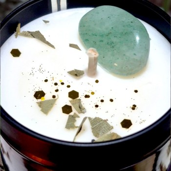 Rituel pour attirer l'argent - bougie d'intention 2