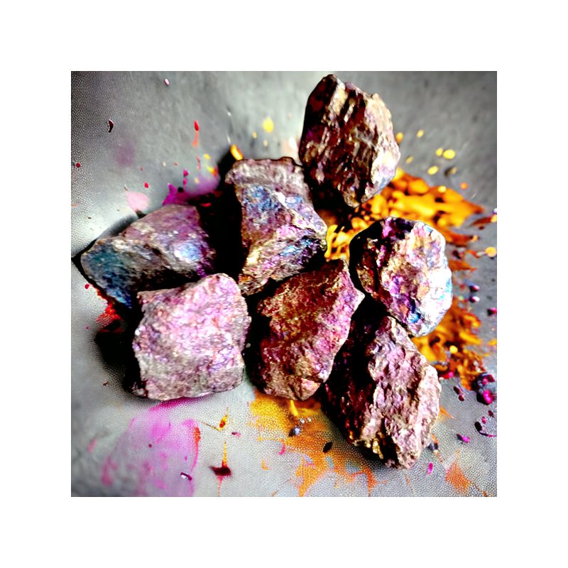 Chalcopyrite brute 5 cm - pierre multicolore d’éveil spirituel