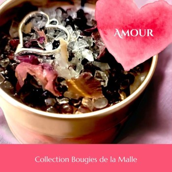 Bougie élixir d'amour de la collection Bougies de la Malle - Boutique ésotérique