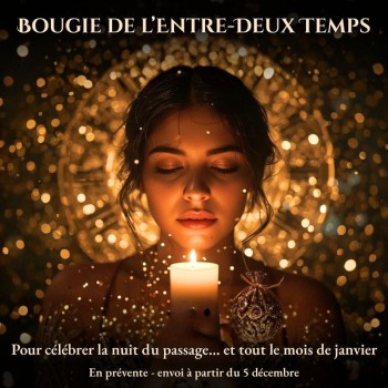 Bougie parfumée nouvel an 2
