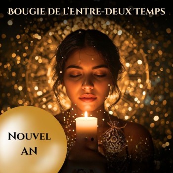 Bougie parfumée nouvel an