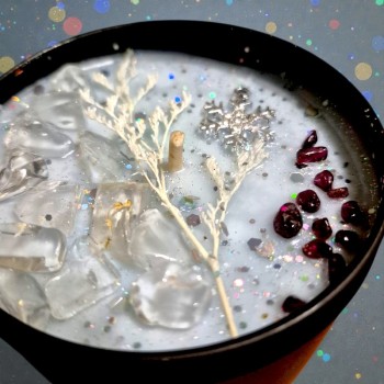 Bougie d'intention Les 12 nuits de Yule | La Malle Aux Sorcières 2