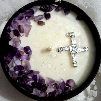 Bougie parfumée d'intention Sabbat Imbolc 2