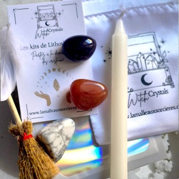 Kit lithothérapie - Sabbat imbolc - Boutique ésotérique