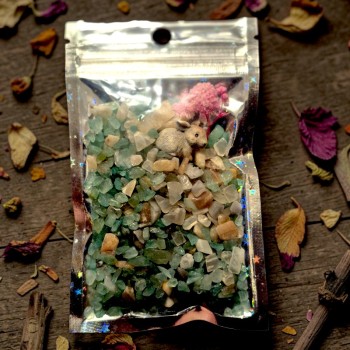 Chips pierres naturelles pour rituel équinoxe de printemps 2