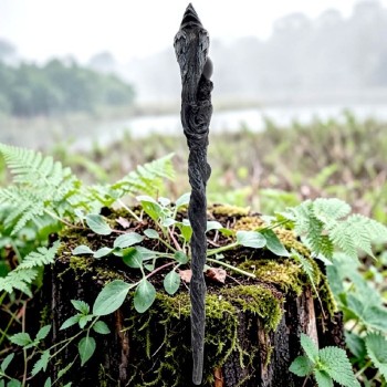 Baguette Corbeau Noir | Ésotérisme | La Malle Aux Sorcières