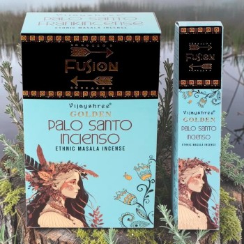 Encens Golden Fusion Palo Santo & Oliban | La Malle Aux Sorcières