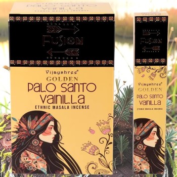 Encens Golden Vanille & Palo Santo - encens naturels en vente en ligne