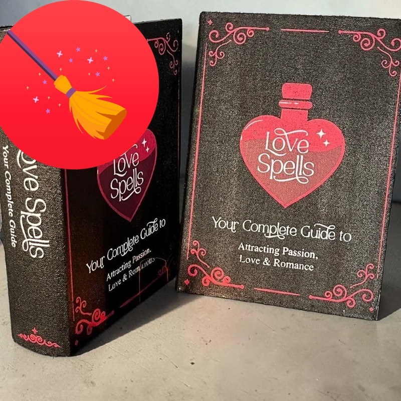Grimoire Secret Love Spells | Coffret Ésotérique | La Malle