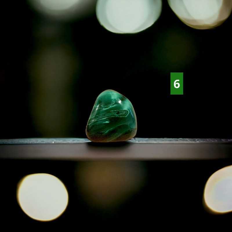 Malachite - Pierre roulée |  Lithothérapie | La Malle aux Sorcières