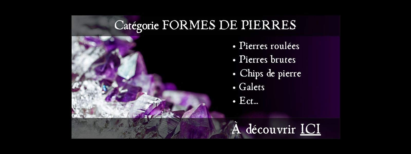 Pierres naturelles roulées, brutes, galets et géodes – Lithothérapie La Malle aux Sorcières